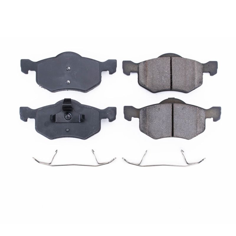Power Stop 01-07 Ford Escape Front Z17 Evolution Ceramic Brake Pads w/Hardware - 17-843
