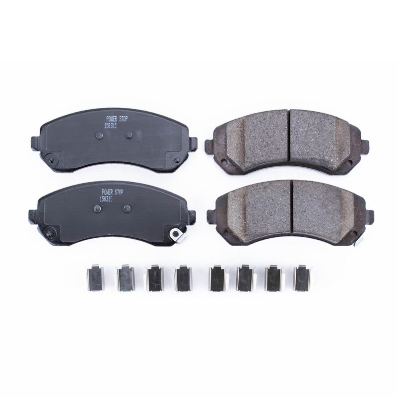 Power Stop 02-07 Buick Rendezvous Front Z17 Evolution Ceramic Brake Pads w/Hardware - 17-844