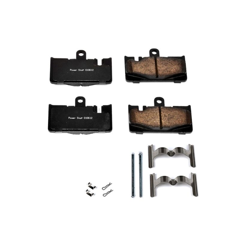 Power Stop 01-06 Lexus LS430 Rear Z17 Evolution Ceramic Brake Pads w/Hardware - 17-871