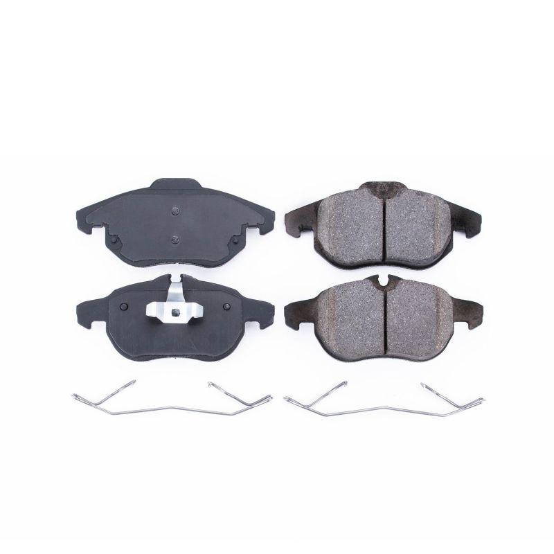 Power Stop 03-05 Saab 9-3 Front Z17 Evolution Ceramic Brake Pads w/Hardware - 17-972