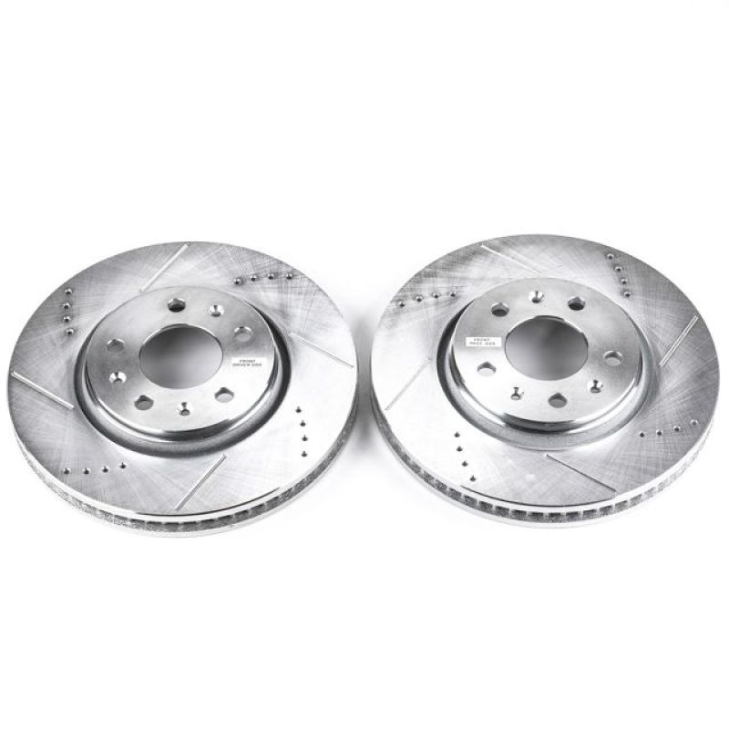 Power Stop 03-05 Cadillac CTS Front Evolution Drilled & Slotted Rotors - Pair - AR82103XPR
