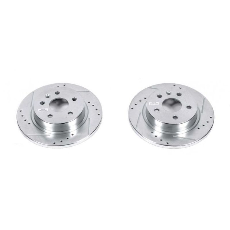 Power Stop 13-19 Buick Encore Rear Evolution Drilled & Slotted Rotors - Pair - AR82144XPR