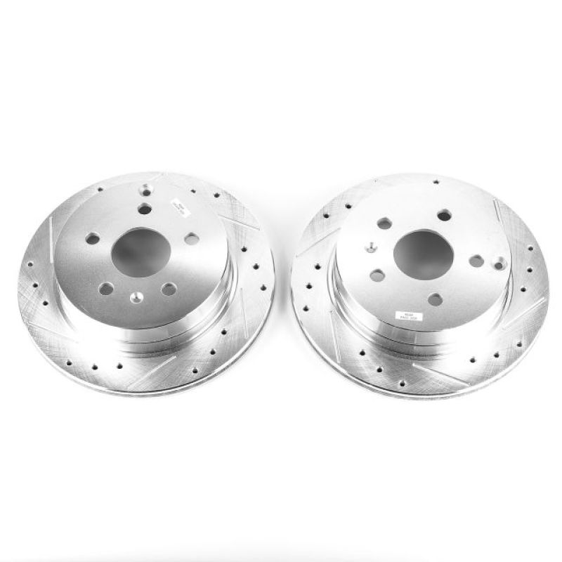 Power Stop 10-17 Chevrolet Equinox Rear Evolution Drilled & Slotted Rotors - Pair - AR82152XPR