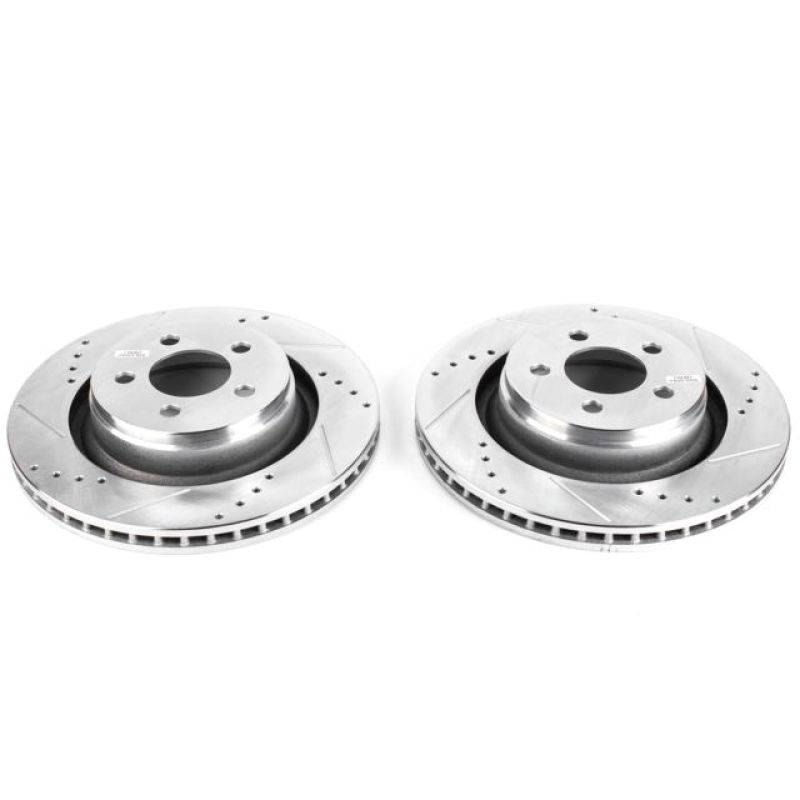 Power Stop 09-11 Dodge Nitro Front Evolution Drilled & Slotted Rotors - Pair - AR83085XPR