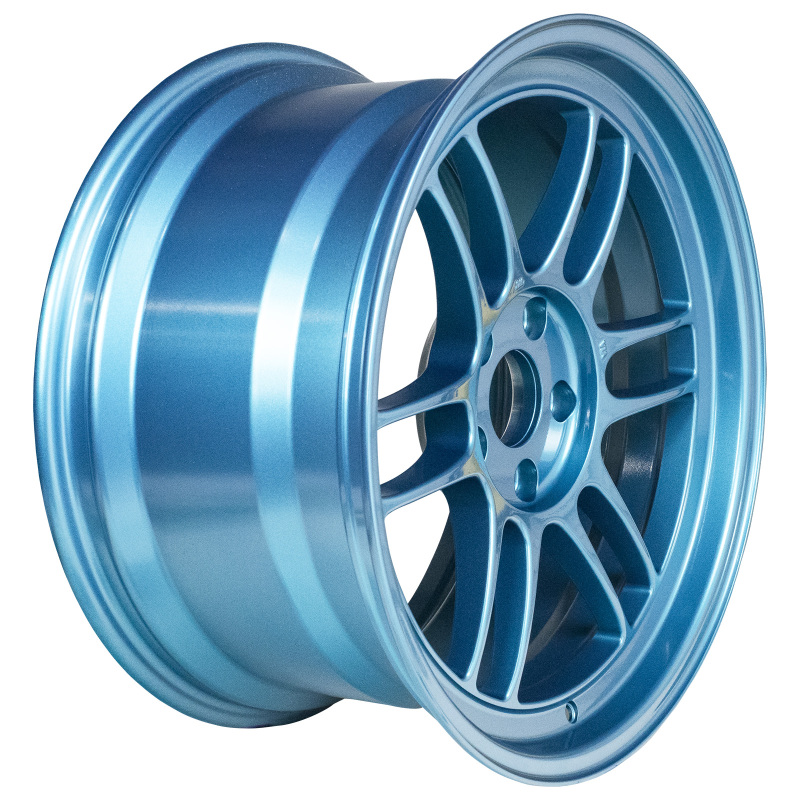 Enkei RPF1 18x9.5 5x114.3 38mm Offset 73mm Bore Emerald Blue Wheel (MOQ 40) - 3798956538EB