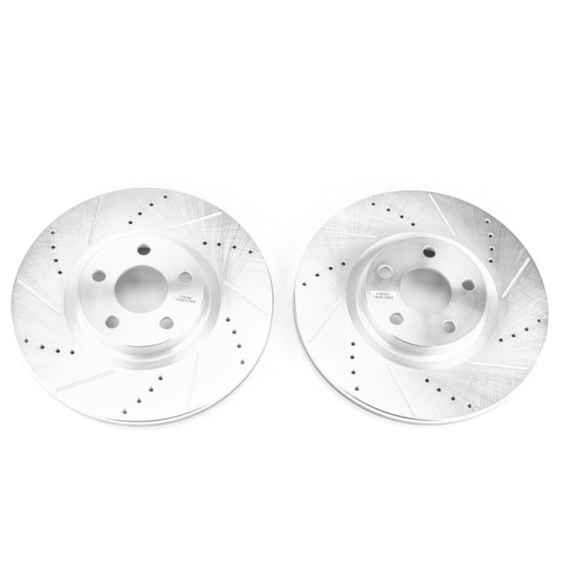 Power Stop 17-19 Lincoln MKZ Front Evolution Drilled & Slotted Rotors - Pair - AR85194XPR