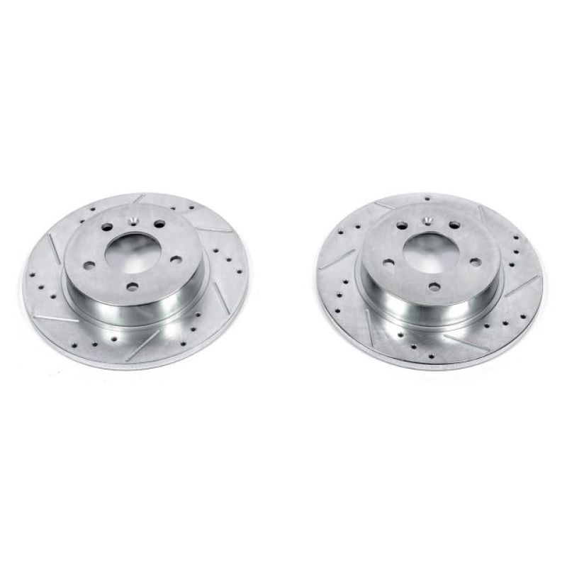 Power Stop 06-11 Buick Lucerne Rear Evolution Drilled & Slotted Rotors - Pair - AR8670XPR