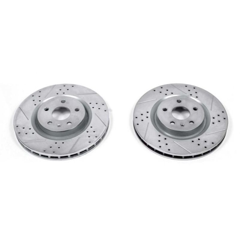 Power Stop 12-13 Buick Regal Front Evolution Drilled & Slotted Rotors - Pair - AR8680XPR