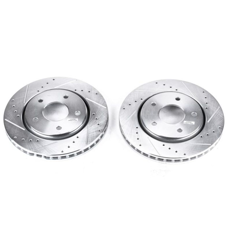 Power Stop 08-16 Chrysler Town & Country Front Evolution Drilled & Slotted Rotors - Pair - AR8797XPR