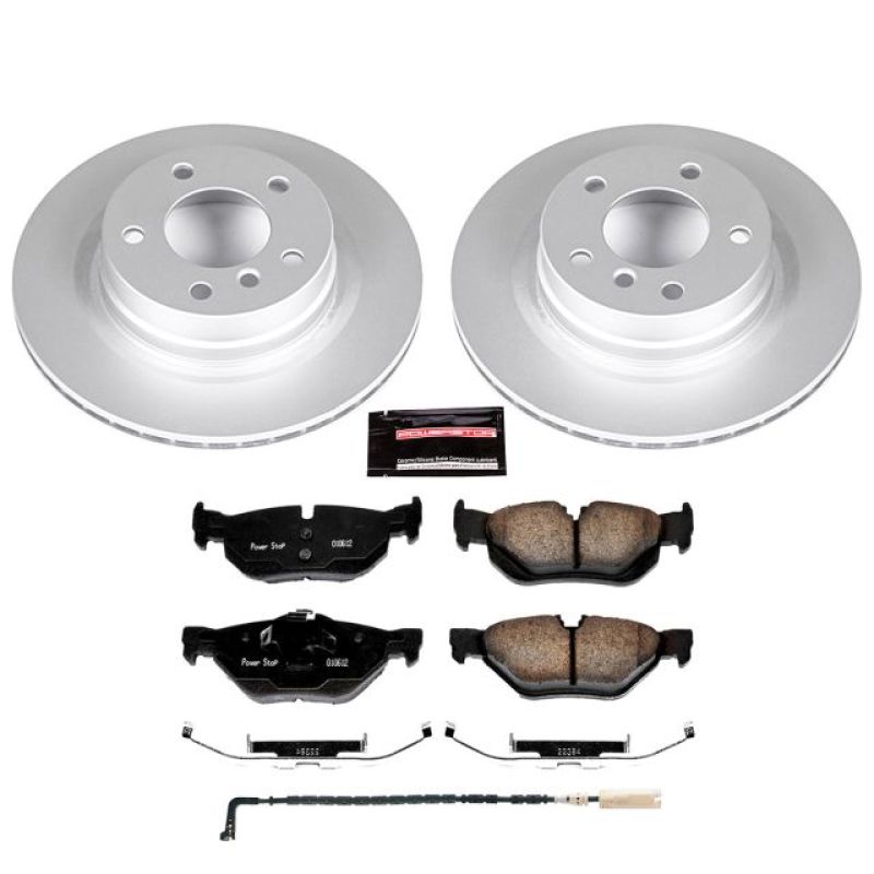 Power Stop 2006 BMW 325i Rear Z23 Evolution Sport Coated Brake Kit - CRK044
