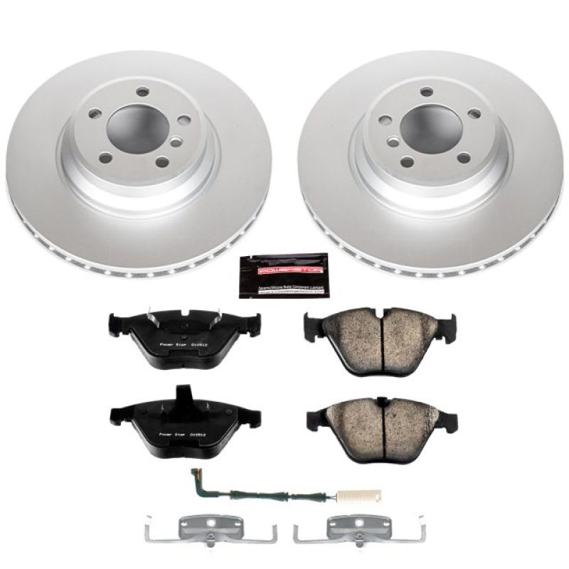 Power Stop 02-05 BMW 745i Front Z23 Evolution Sport Coated Brake Kit - CRK2054