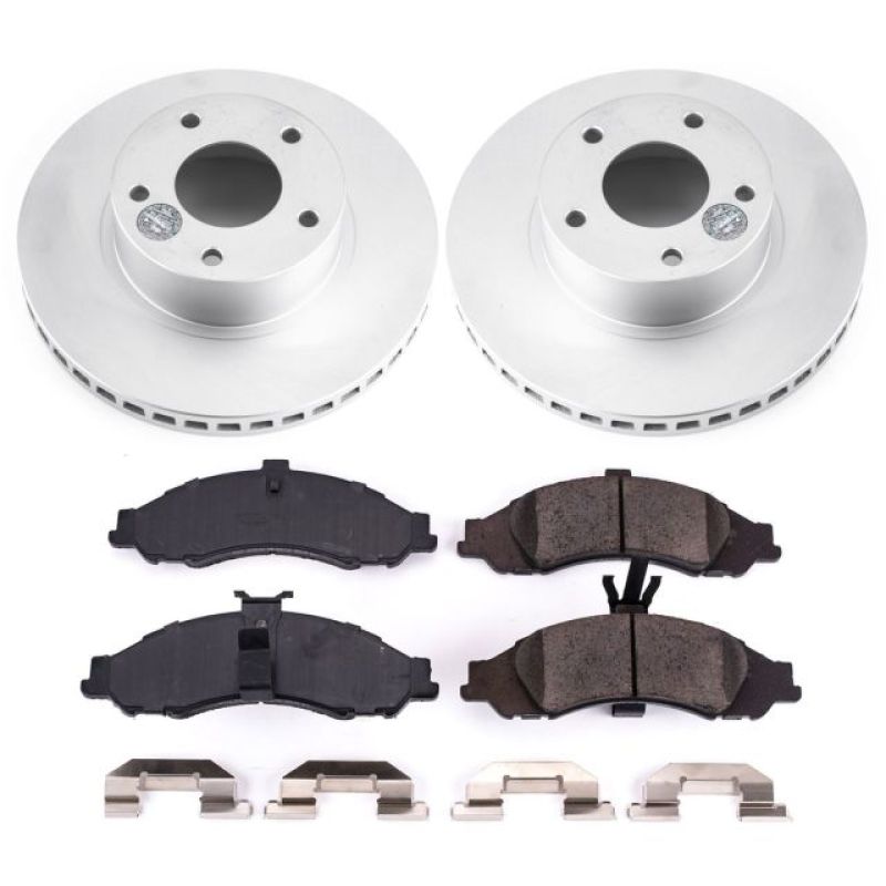 Power Stop 2004 Pontiac GTO Front Z17 Evolution Geomet Coated Brake Kit - CRK2965