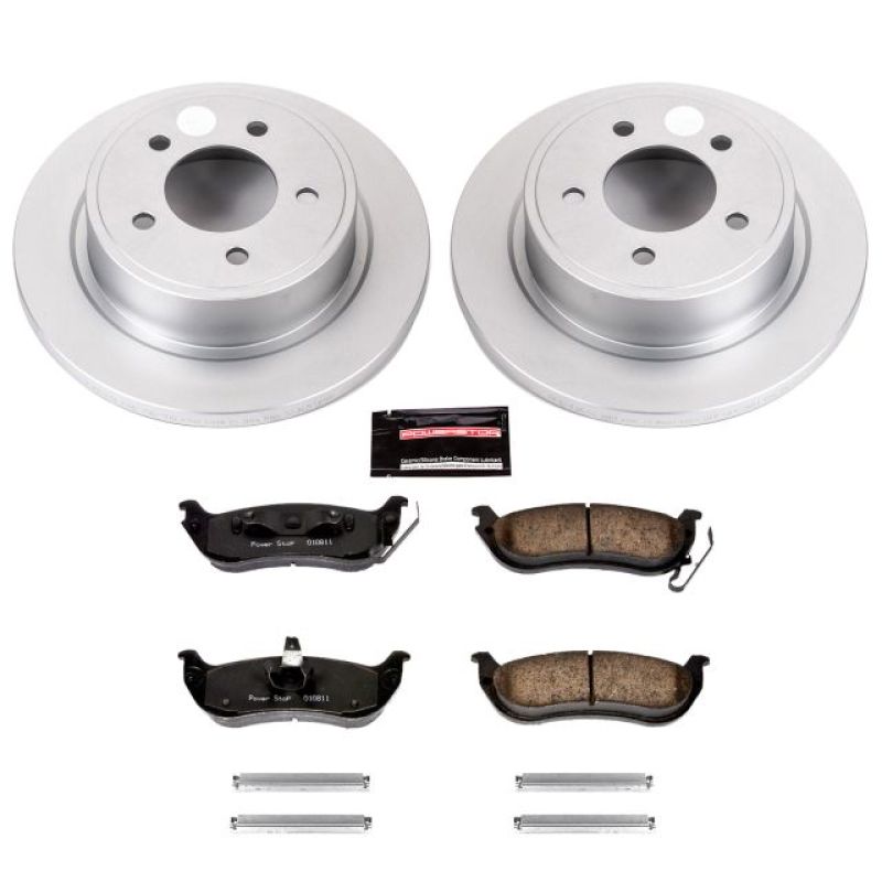 Power Stop 04-08 Chrysler Pacifica Rear Z17 Evolution Geomet Coated Brake Kit - CRK3020