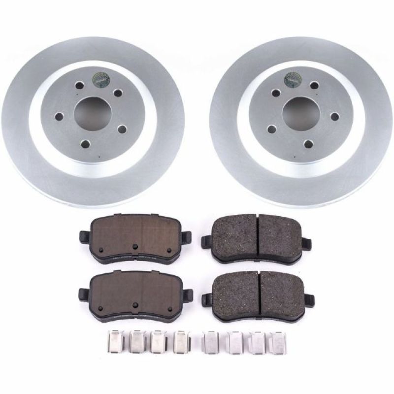 Power Stop 04-07 Ford Freestar Rear Z17 Evolution Geomet Coated Brake Kit - CRK3061