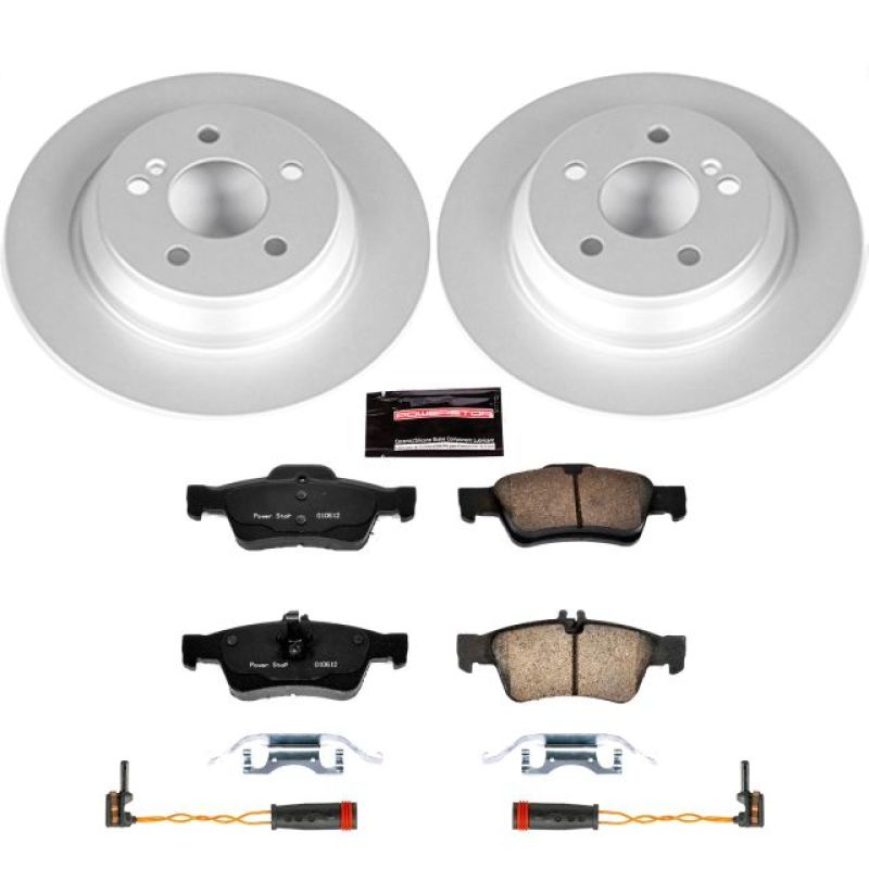 Power Stop 2006 Mercedes-Benz S350 Rear Z23 Evolution Sport Coated Brake Kit - CRK3069