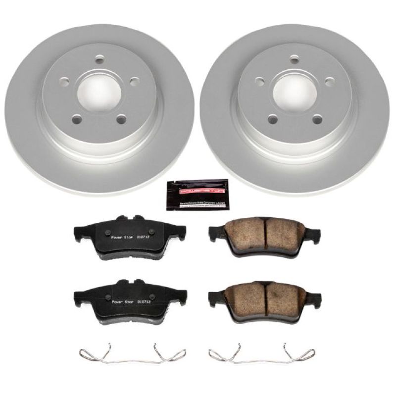 Power Stop 08-13 Volvo C30 Rear Z23 Evolution Sport Coated Brake Kit - CRK4613