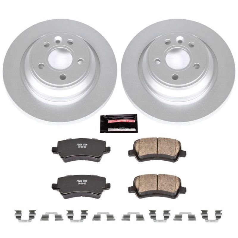 Power Stop 11-18 Volvo S60 Rear Z23 Evolution Sport Coated Brake Kit - CRK4704