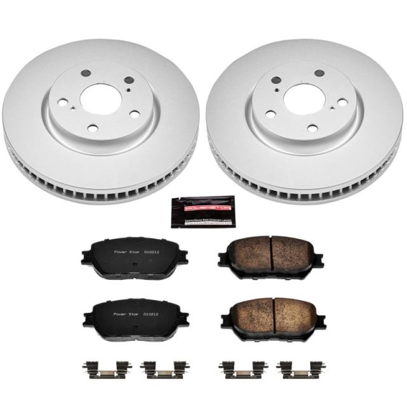Power Stop 2006 Lexus GS300 Front Z17 Evolution Geomet Coated Brake Kit - CRK5272
