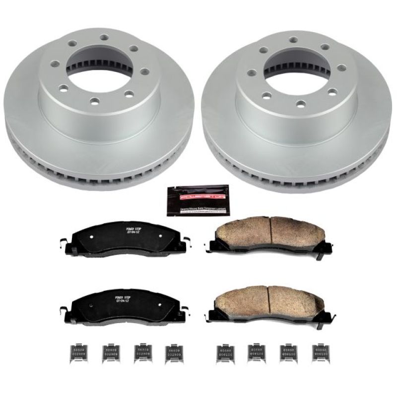 Power Stop 09-10 Dodge Ram 2500 Front Z17 Evolution Geomet Coated Brake Kit - CRK5411