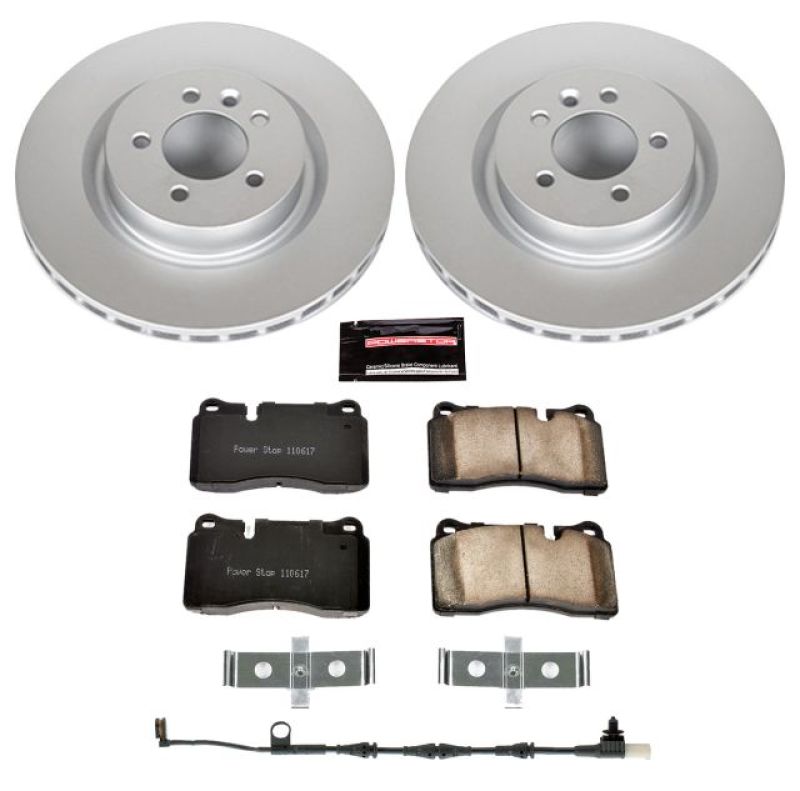 Power Stop 06-09 Land Rover Range Rover Sport Front Z23 Evolution Sport Coated Brake Kit - CRK5422