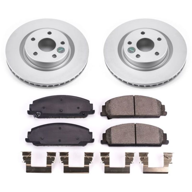 Power Stop 08-09 Pontiac G8 Front Z17 Evolution Geomet Coated Brake Kit - CRK5529