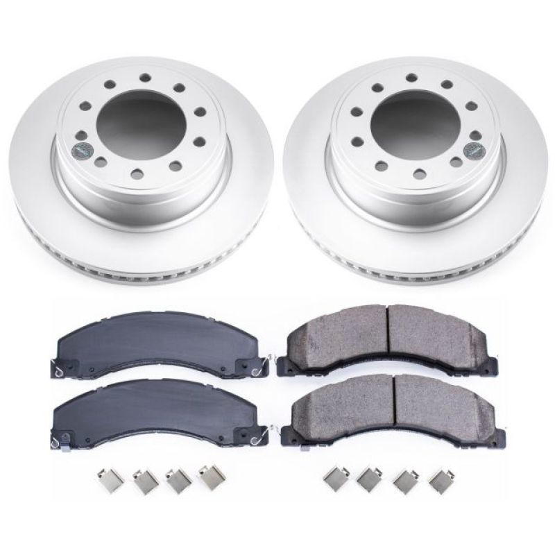 Power Stop 11-18 Ram 4500 Front Z17 Evolution Geomet Coated Brake Kit - CRK5567