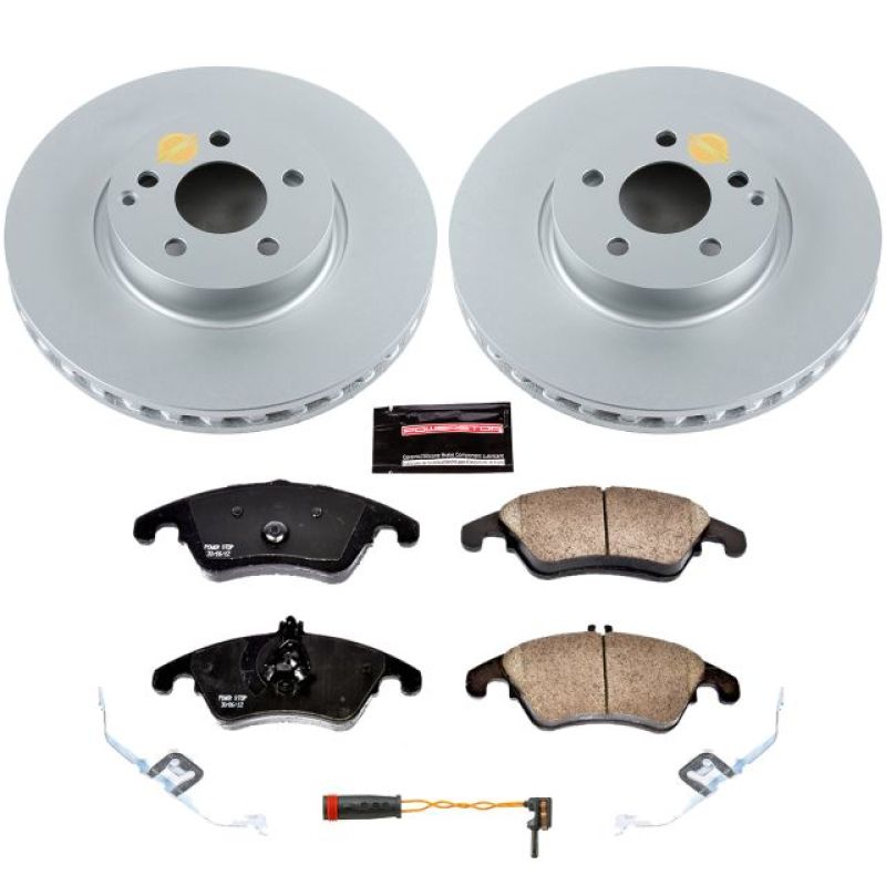 Power Stop 13-14 Mercedes-Benz C300 Front Z23 Evolution Sport Coated Brake Kit - CRK5792