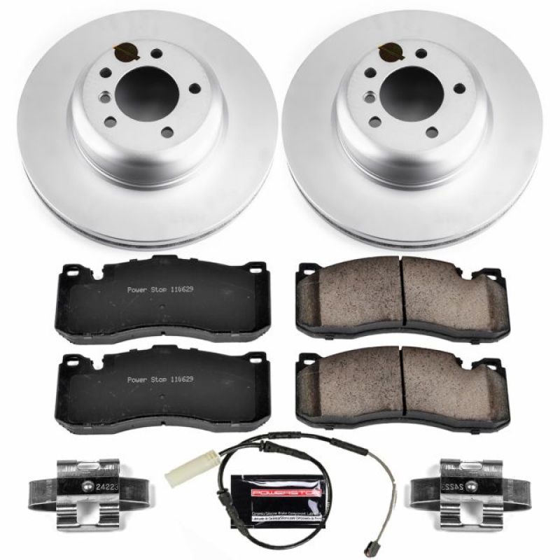 Power Stop 11-13 BMW 135i Front Z23 Evolution Sport Coated Brake Kit - CRK6004