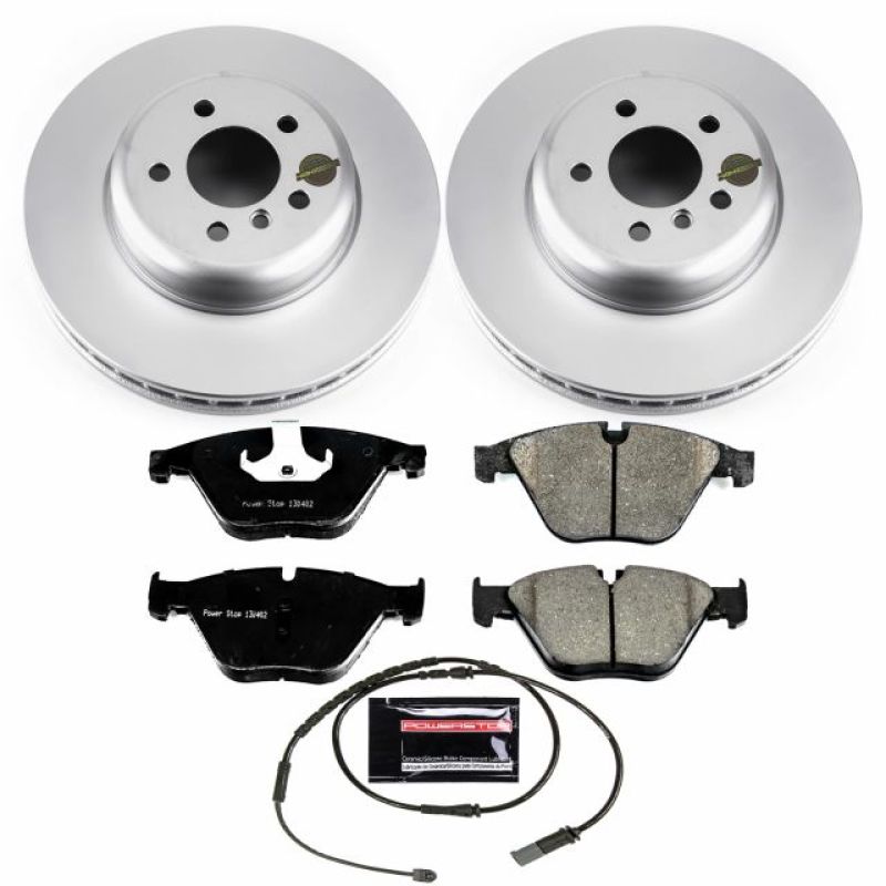 Power Stop 14-16 BMW 535d Front Z23 Evolution Sport Coated Brake Kit - CRK6020