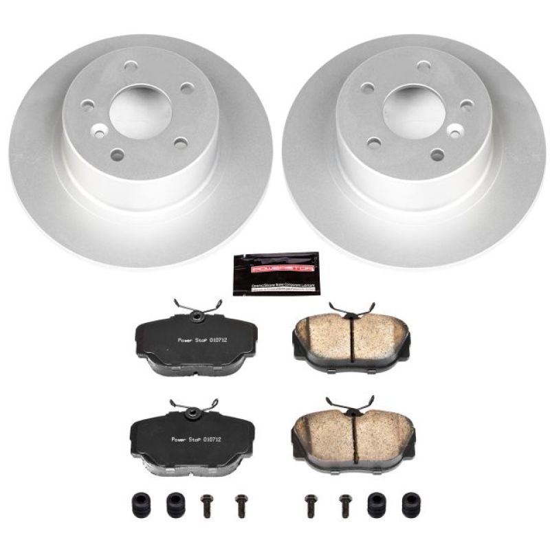 Power Stop 99-04 Land Rover Discovery Rear Z23 Evolution Sport Coated Brake Kit - CRK6152