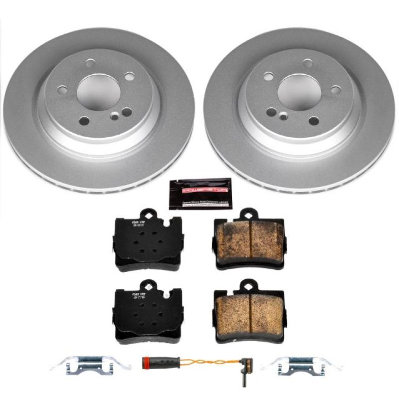 Power Stop 00-03 Mercedes-Benz CL500 Rear Z23 Evolution Sport Coated Brake Kit - CRK6201