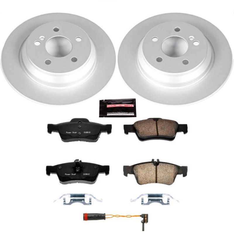 Power Stop 03-06 Mercedes-Benz CL500 Rear Z23 Evolution Sport Coated Brake Kit - CRK6200