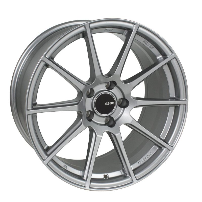 Enkei TS10 17x8 4x100 40mm Offset 72.6mm Bore Grey Wheel - 499-780-4940GR