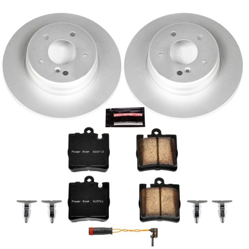Power Stop 03-05 Mercedes-Benz C240 Rear Z23 Evolution Sport Coated Brake Kit - CRK6698