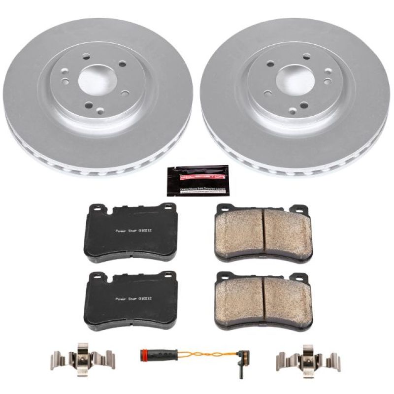 Power Stop 06-08 Mercedes-Benz SLK280 Front Z23 Evolution Sport Coated Brake Kit - CRK6713