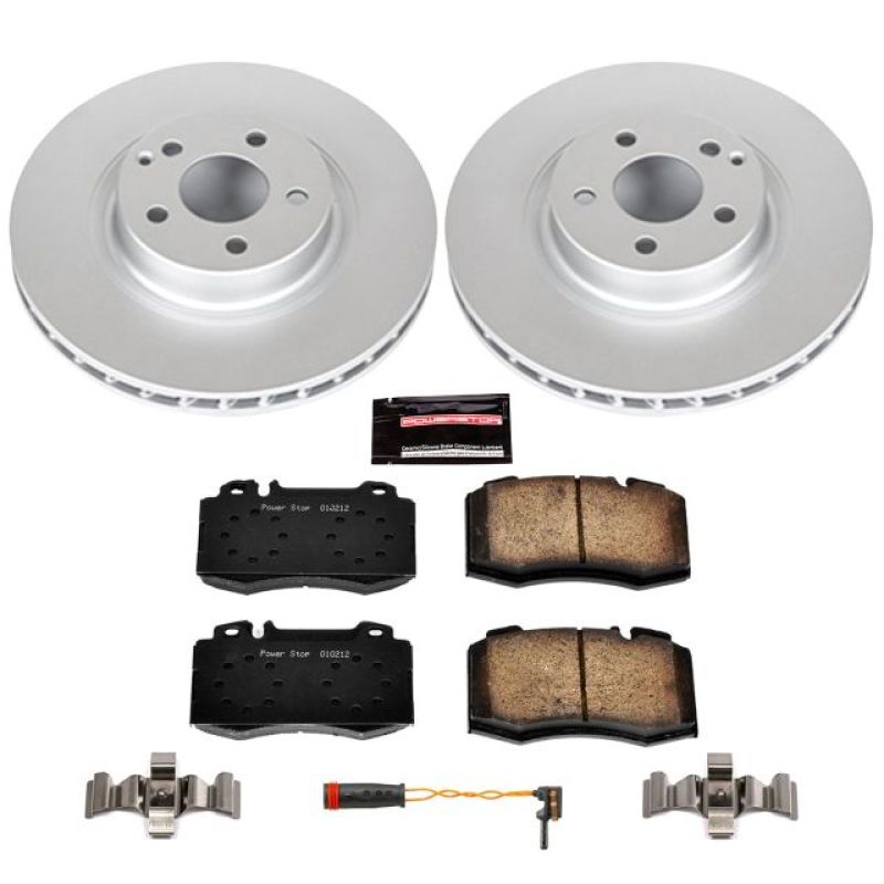 Power Stop 07-09 Mercedes-Benz E550 Front Z23 Evolution Sport Coated Brake Kit - CRK6752