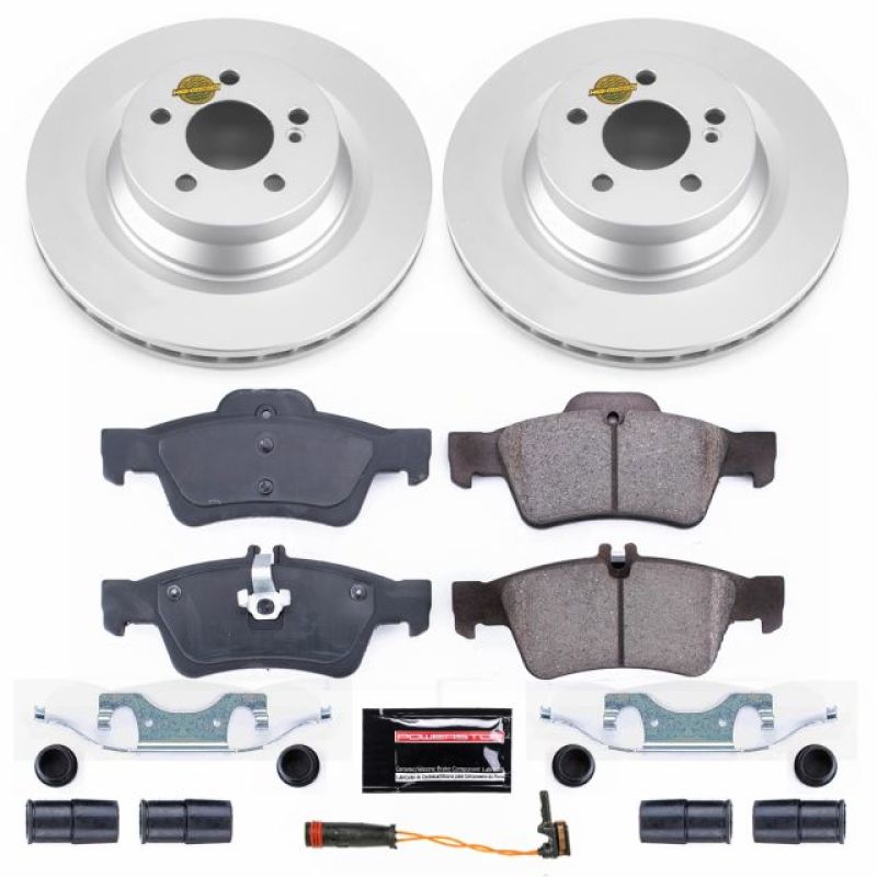 Power Stop 12-18 Mercedes-Benz CLS550 Rear Z23 Evolution Sport Coated Brake Kit - CRK6881