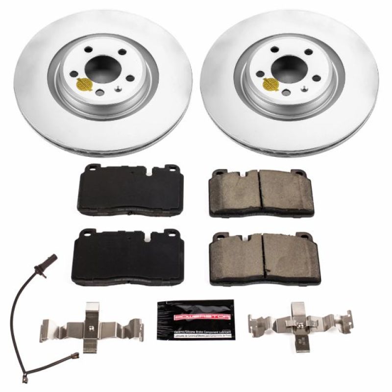 Power Stop 17-18 Audi A6 Front Z23 Evolution Sport Coated Brake Kit - CRK7073