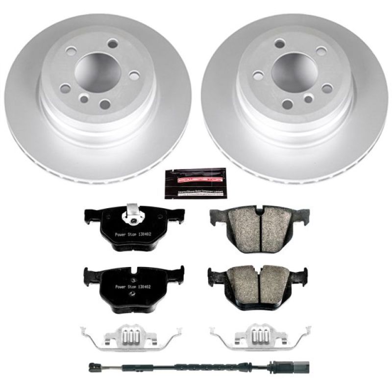Power Stop 16-18 BMW X5 Rear Z23 Evolution Sport Coated Brake Kit - CRK7429