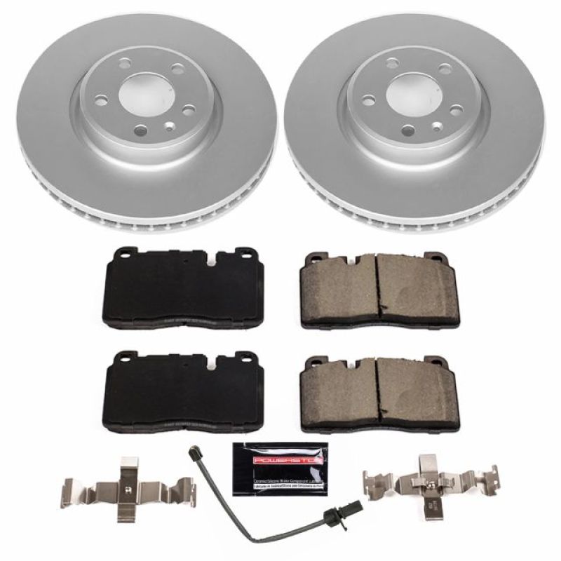 Power Stop 14-17 Audi Q5 Front Z23 Evolution Sport Coated Brake Kit - CRK7653