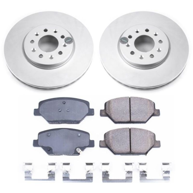 Power Stop 16-18 Buick Envision Front Z17 Evolution Geomet Coated Brake Kit - CRK7661