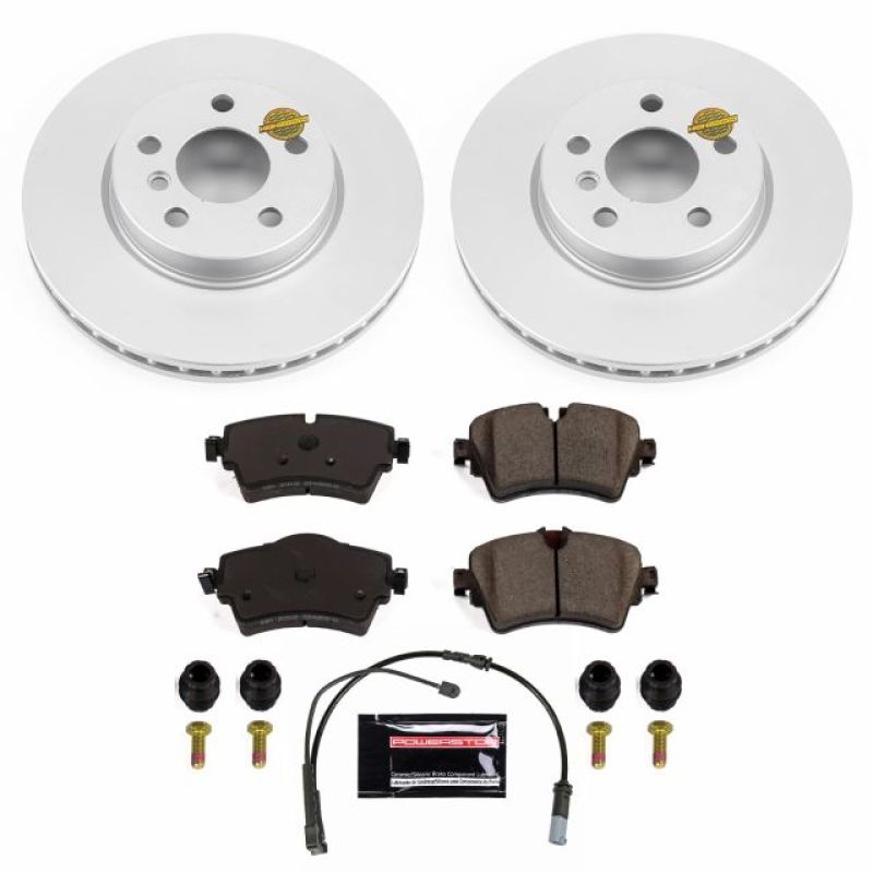 Power Stop 14-19 Mini Cooper Front Z23 Evolution Sport Coated Brake Kit - CRK7980