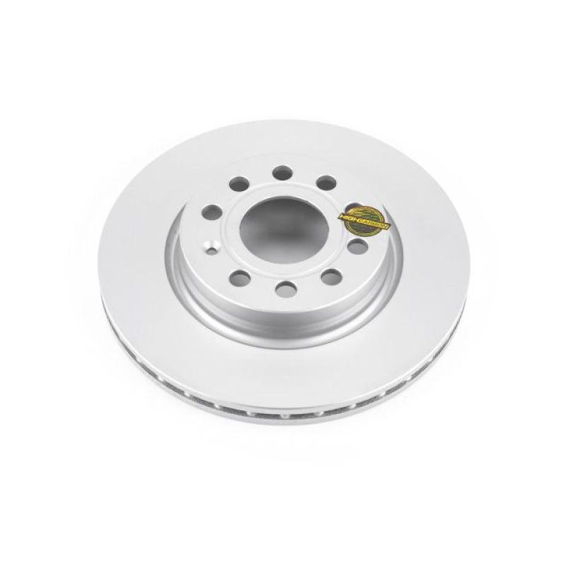 Power Stop 2014 Volkswagen Golf Front Evolution High Carbon Geomet Coated Rotor - EBR1289EVC