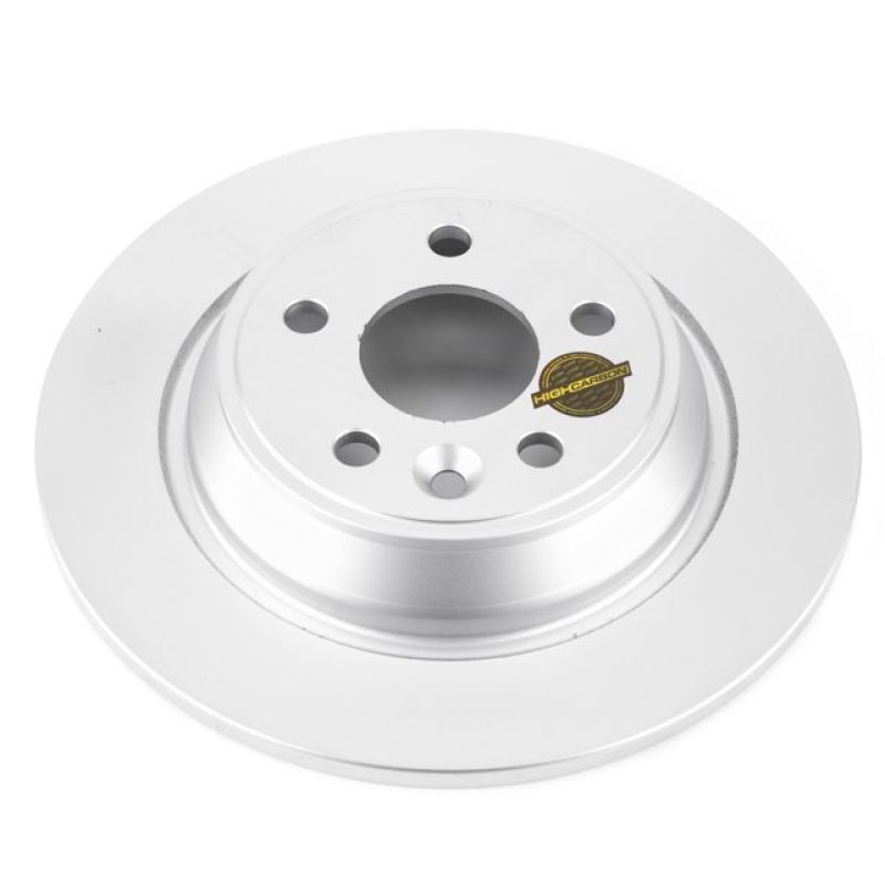 Power Stop 12-15 Land Rover Range Rover Evoque Rear Evolution High Carbon Geomet Coated Rotor - EBR1299EVC