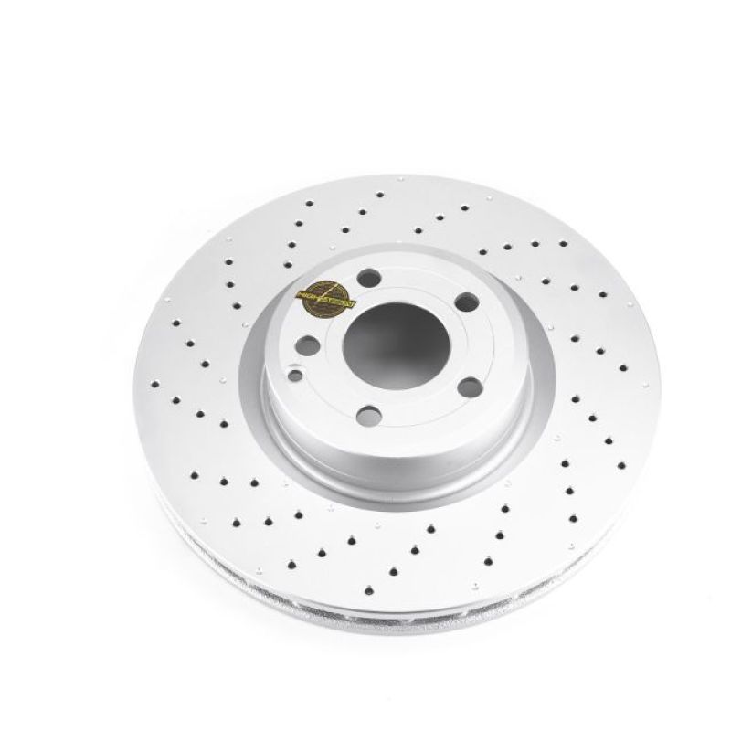 Power Stop 15-16 Mercedes-Benz SL400 Front Evolution High Carbon Geomet Coated Rotor - EBR1469EVC