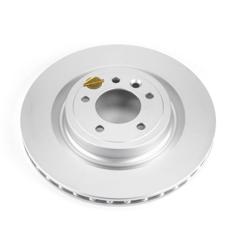 Power Stop 2017 Land Rover Discovery Rear Evolution High Carbon Geomet Coated Rotor - EBR1496EVC