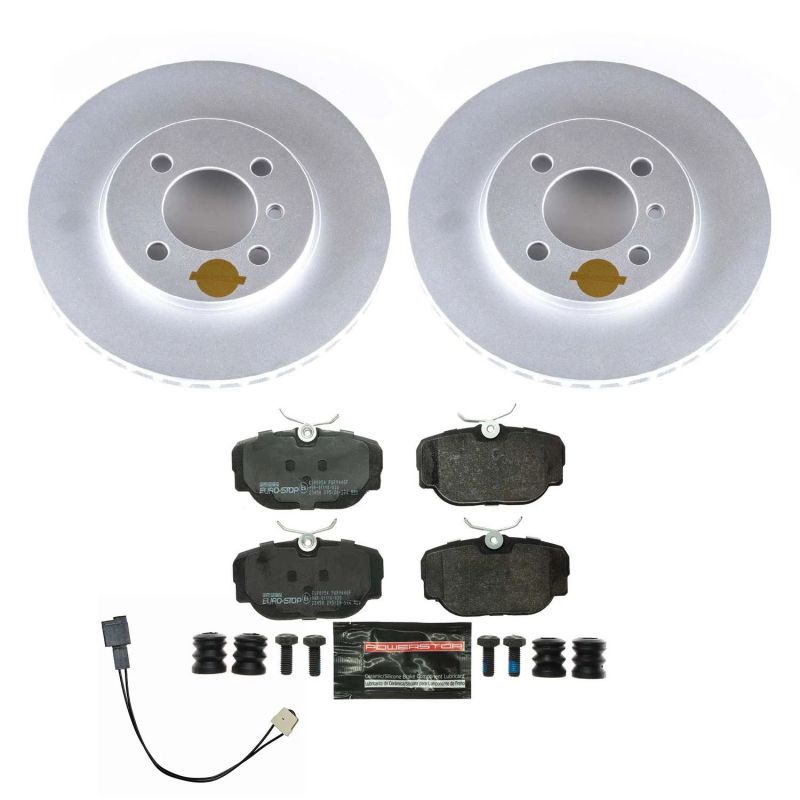 Power Stop 91-92 BMW 318i Front Euro-Stop Brake Kit - ESK3008