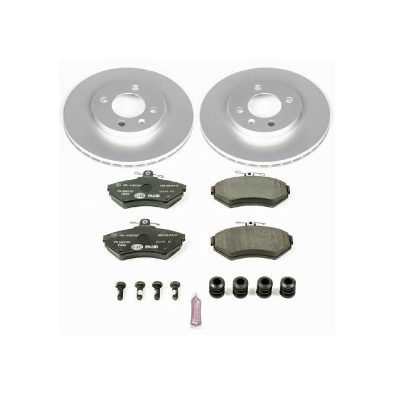 Power Stop 95-02 Volkswagen Cabrio Front Euro-Stop Brake Kit - ESK374