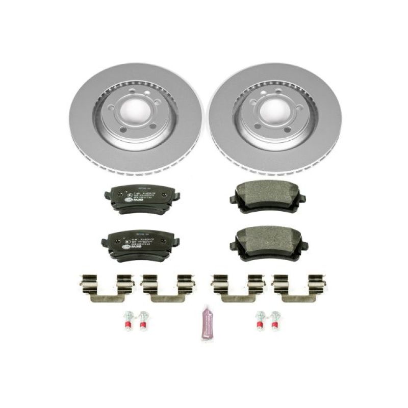 Power Stop 03-10 Audi A8 Quattro Rear Euro-Stop Brake Kit - ESK4562