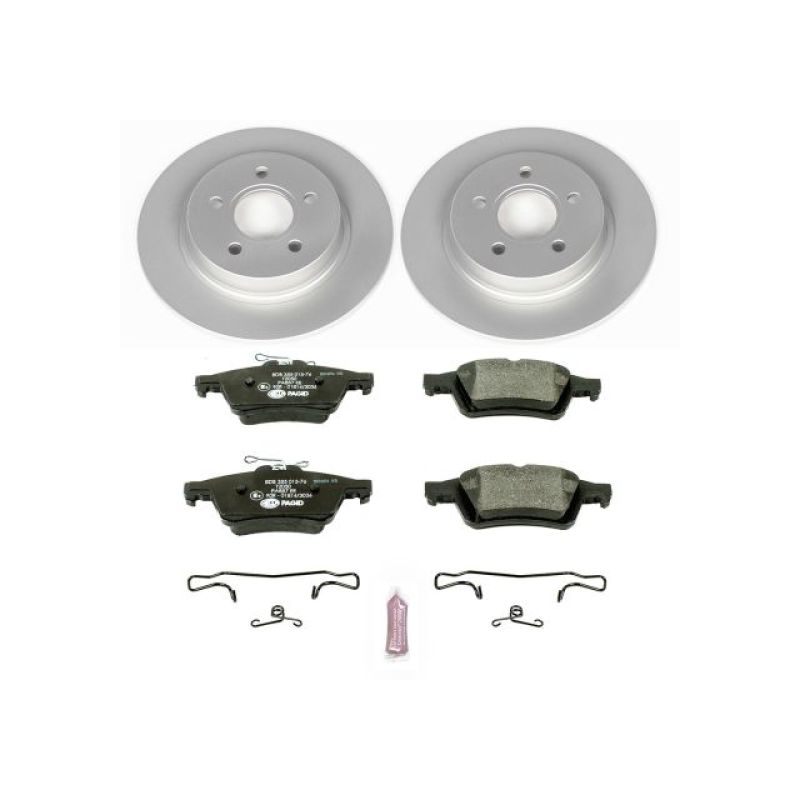 Power Stop 08-13 Volvo C30 Rear Euro-Stop Brake Kit - ESK4613